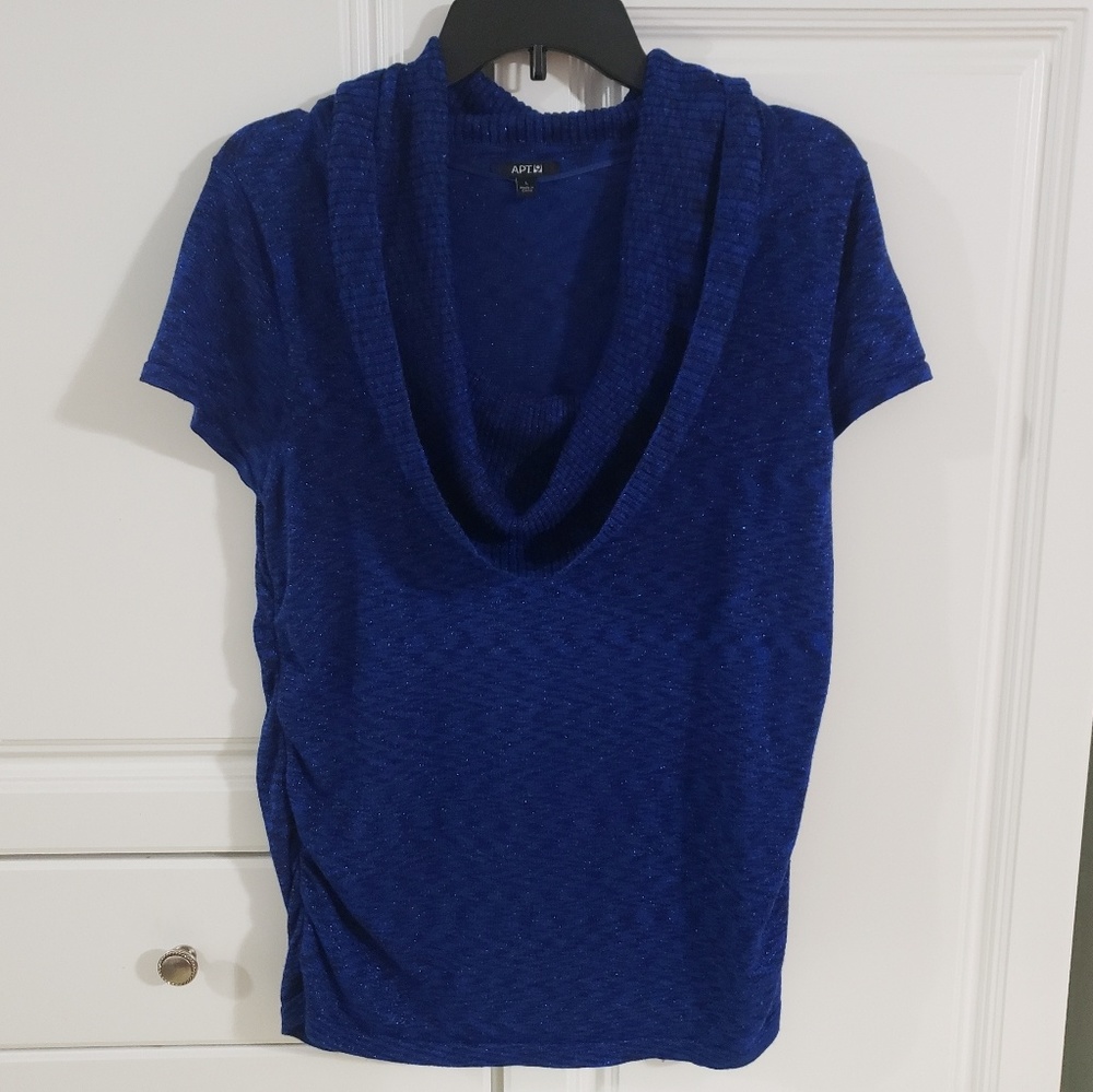 Cowl neck top